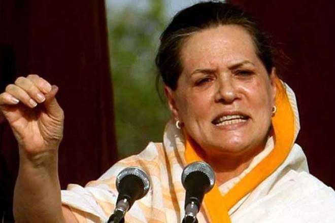 Events in Kashmir pose grave danger to country: Sonia