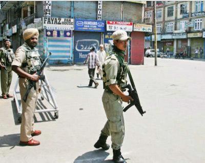 Poster in Srinagar warns girls, shopkeepers