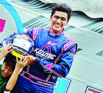 Chatterjee claims a double in JK Racing