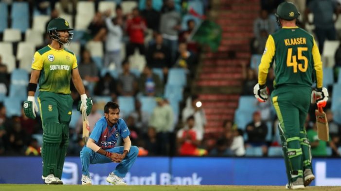 Manish Pandey, MS Dhoni knocks in vain; South Africa level T20 cricket series vs India