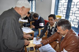 Polling underway for last phase of municipal polls in J-K