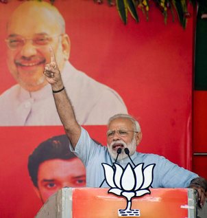 Cong manifesto full of lies: PM Modi