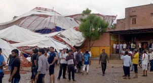 14 killed, about 50 injured as pandal collapses during religious programme in Rajasthan’s Barmer