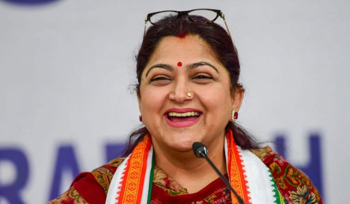 Congress national spokesperson Khushbu Sundar to join BJP, say partymen