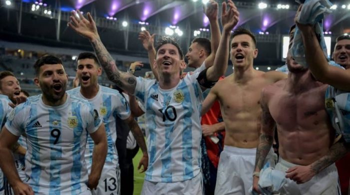 Argentina beats Brazil 1-0; lifts Copa America after a long wait