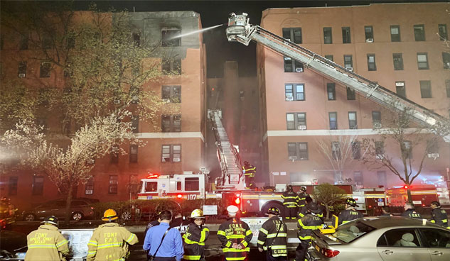 19 people including 9 children killed in New York City major fire