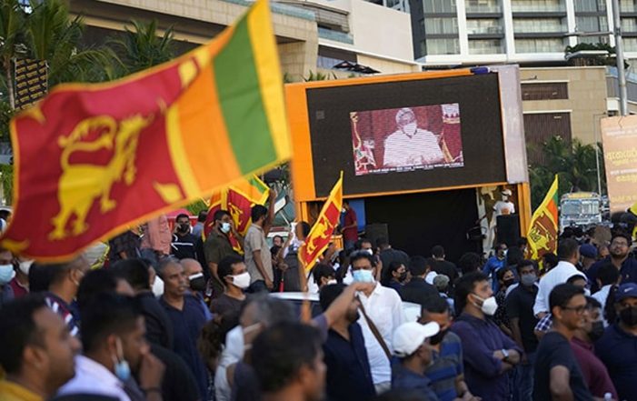Sri Lanka declares state of emergency amid protest over economic crisis