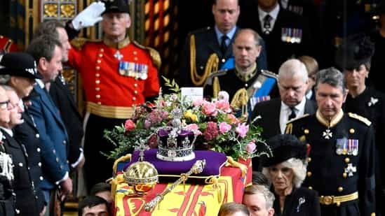 Queen Elizabeth II’s funeral service begins at Westminister Abbey
