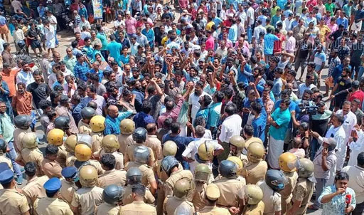 Pulpally conflict: Two arrested for allegedly attacking forest department’s vehicle, more arrests likely