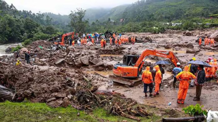 Rescue operation in Wayanad landslide areas in final stage; 215 bodies recovered, 206 missing